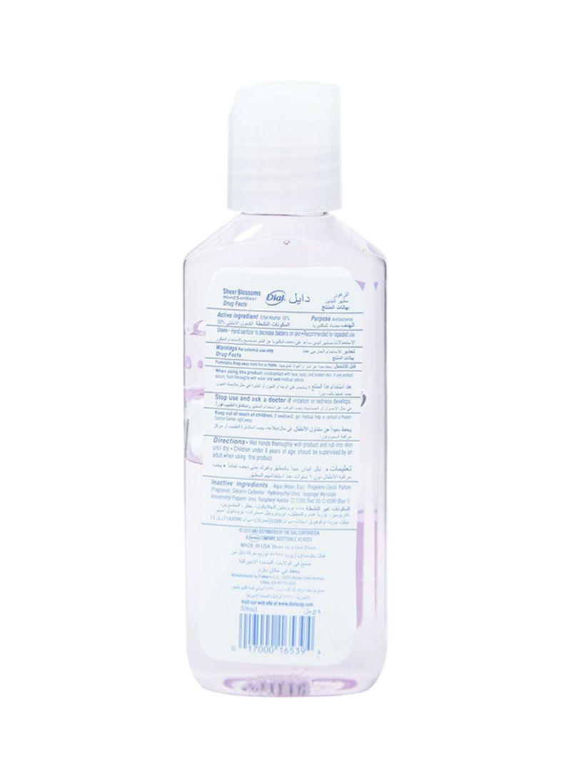 Dial Hand Sanitizer Sheer Blossoms 59ml 